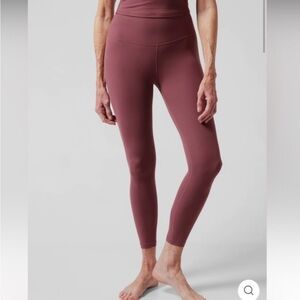 ATHLETA TRANSCEND 7/8 TIGHT
LEGGING - Small - Perfect Condition- Tawny Rose